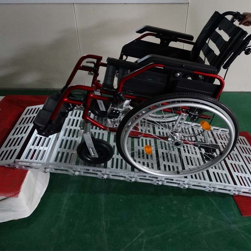 Aluminum ramp wheelchair for home use 5ft length