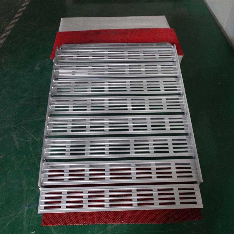 High quality aluminium threshold ramp for wheelchairs for stairs